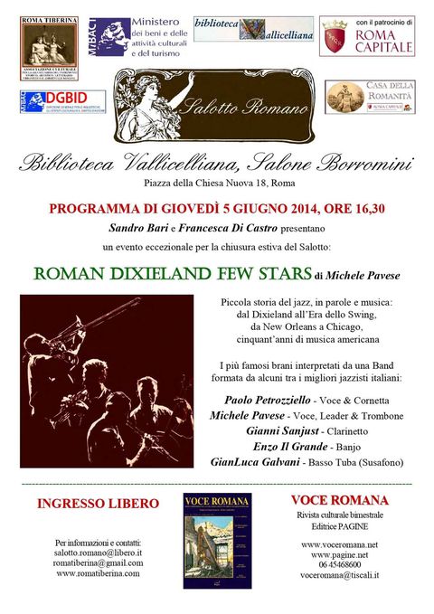 Locandina: Salotto Romano, 5 giugno 2014