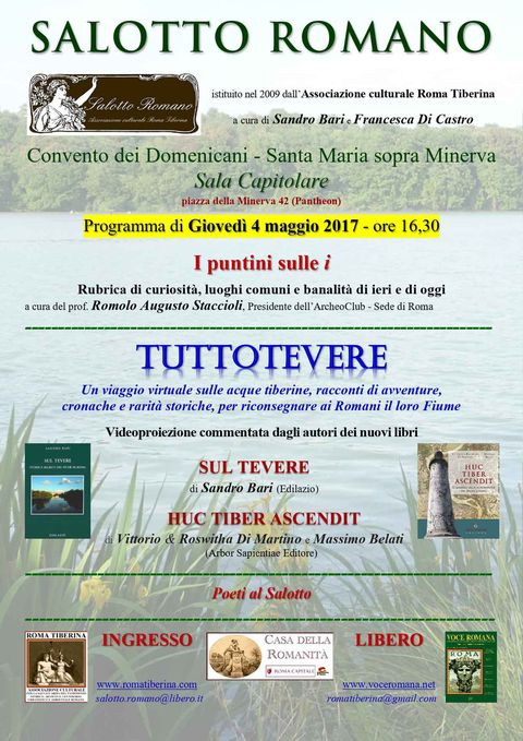 Locandina: Salotto Romano, 4 maggio 2017